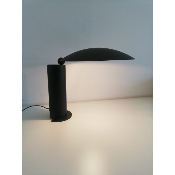 Lumen Center Washington 50W Halogen Black Table Lamp